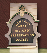 Ashland Area Historic Preservation Society
